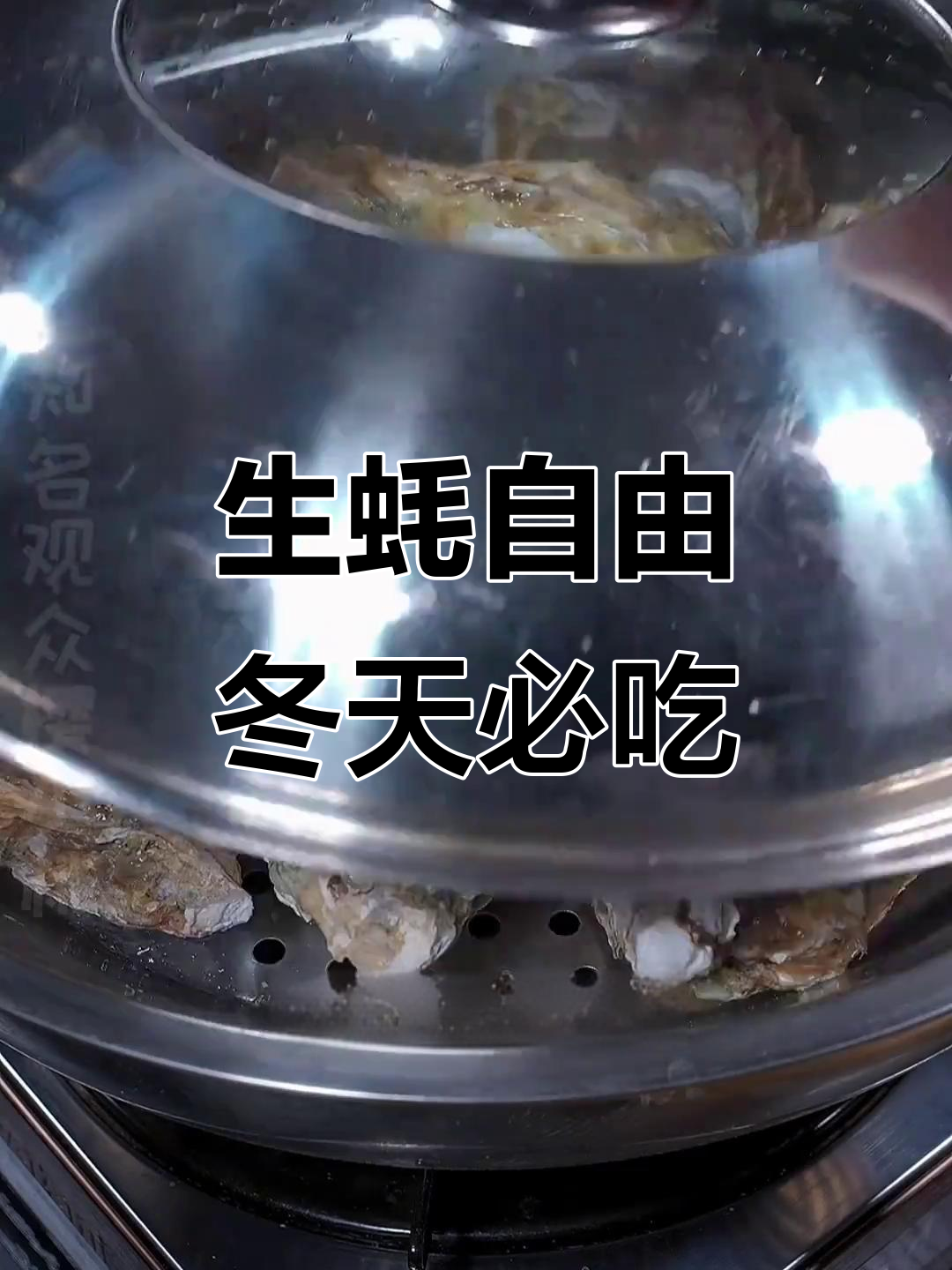 冬季生蚝自由,清蒸蒜蓉任你选!