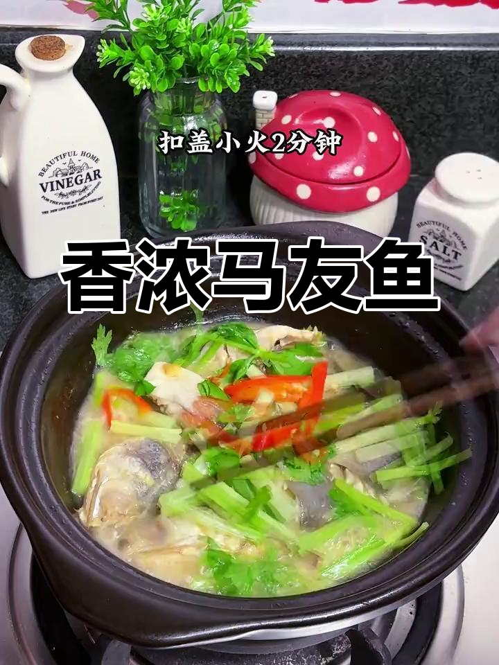 马友鱼焖煮,香气扑鼻,肉质鲜美,绝对让你停不下来!