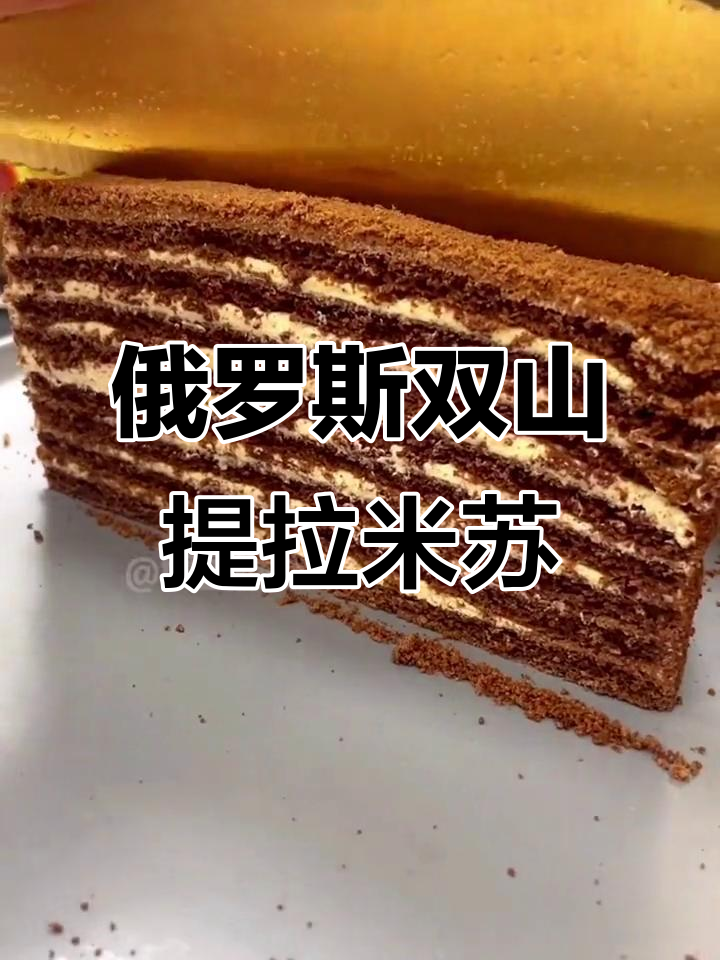 俄罗斯原装进口提拉米苏，口感超乎想象！