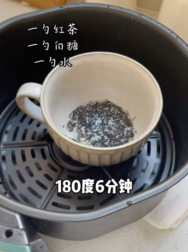 空气炸锅合集芝麻糕 琥珀核桃 烤奶茶