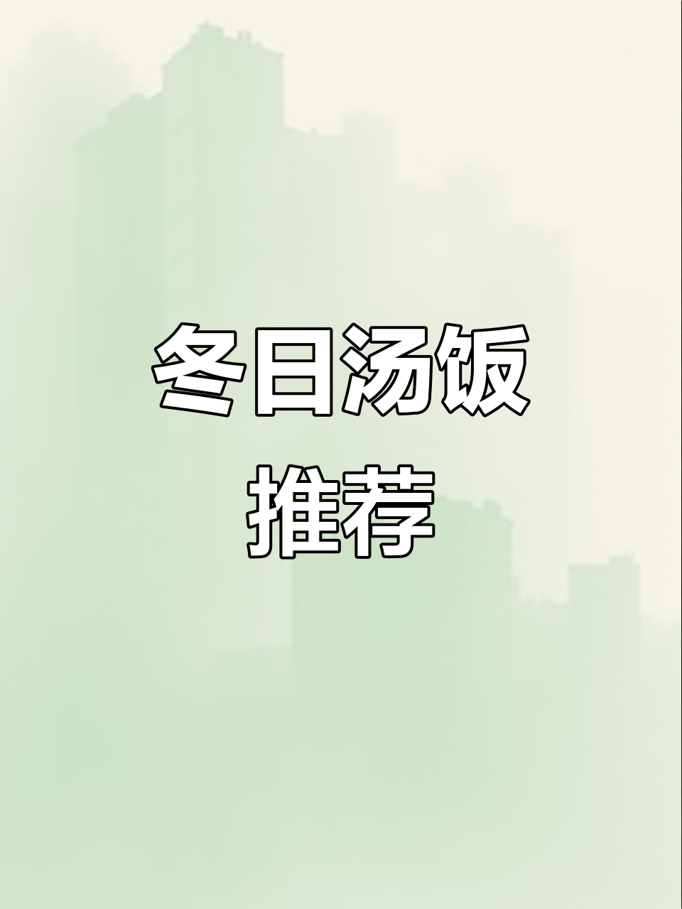 冬季新品汤饭,性价比高,20元轻松享受美味!