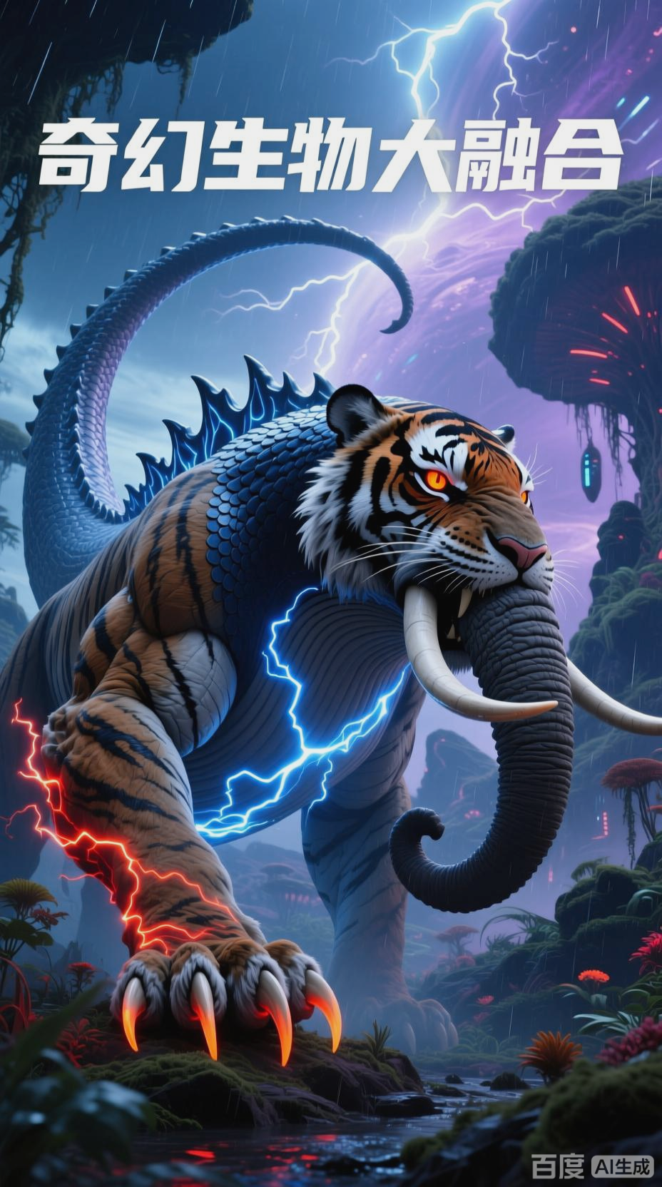 奇幻生物大融合:哥斯拉新形态