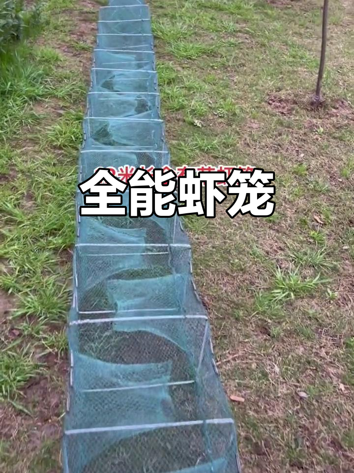 12米虾笼,适合各种淡水鱼及小龙虾捕捞