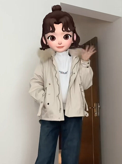 “1k左右”的派克服这样搭配也太好看啦