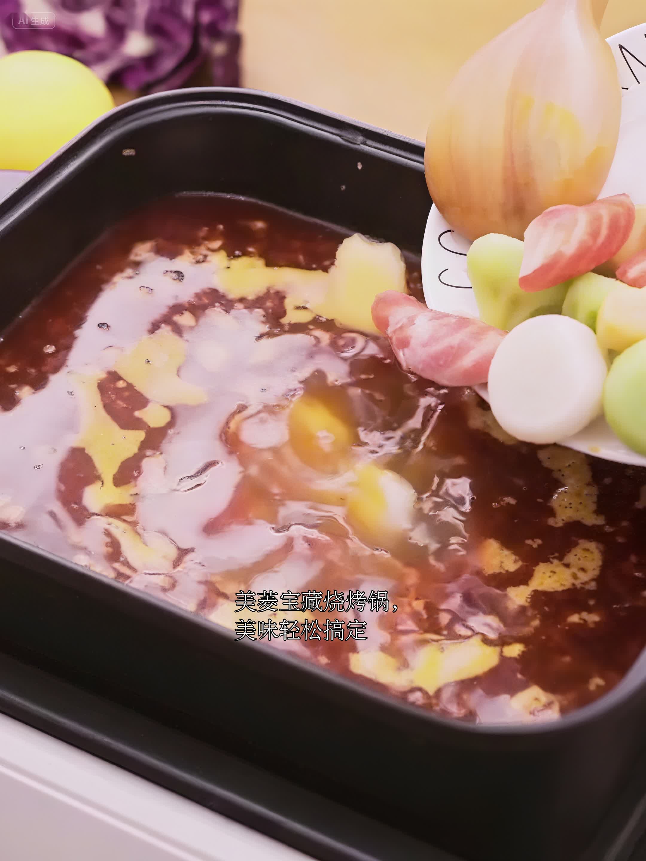 美菱宝藏烧烤锅,美味轻松搞定