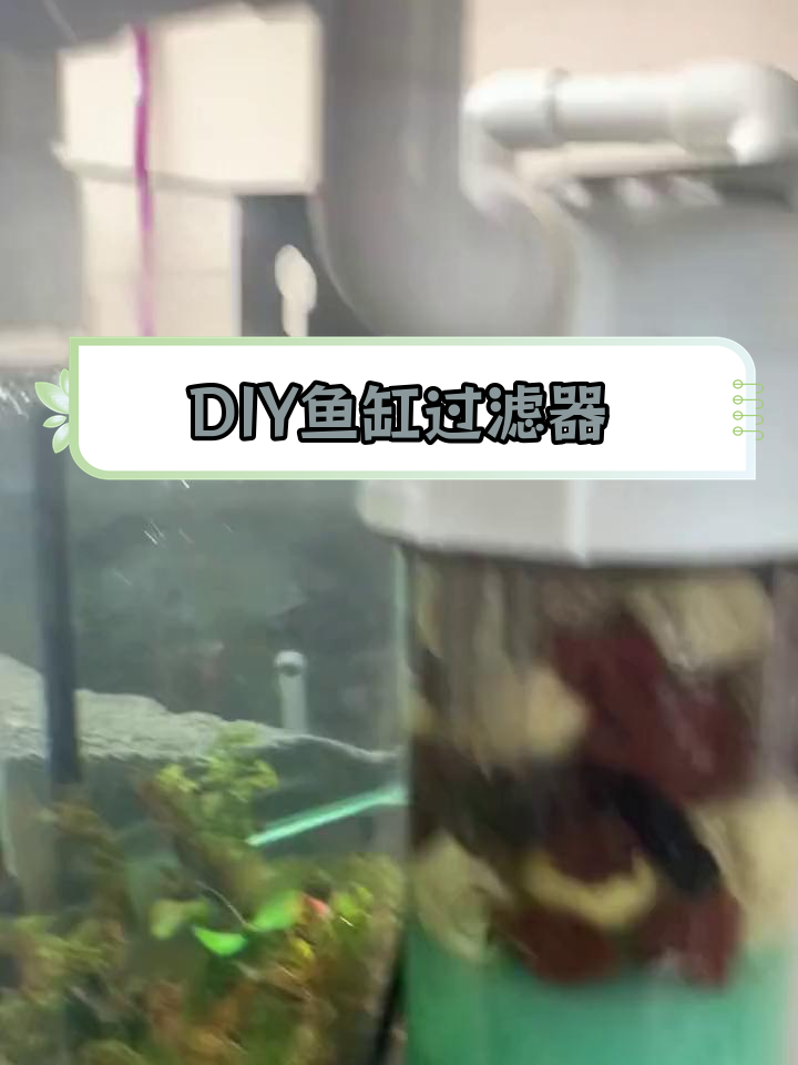 自制鱼缸过滤桶教程