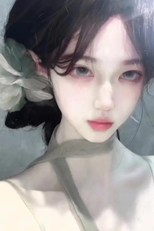 来画这个超简单的白月光破碎感妆容～