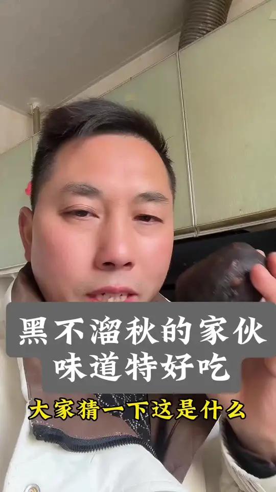 湖南特产邵阳猪血丸子,你可能没见过这个黑乎乎的东西,特好吃 你知道吗?湖南有一种黑乎乎的东
