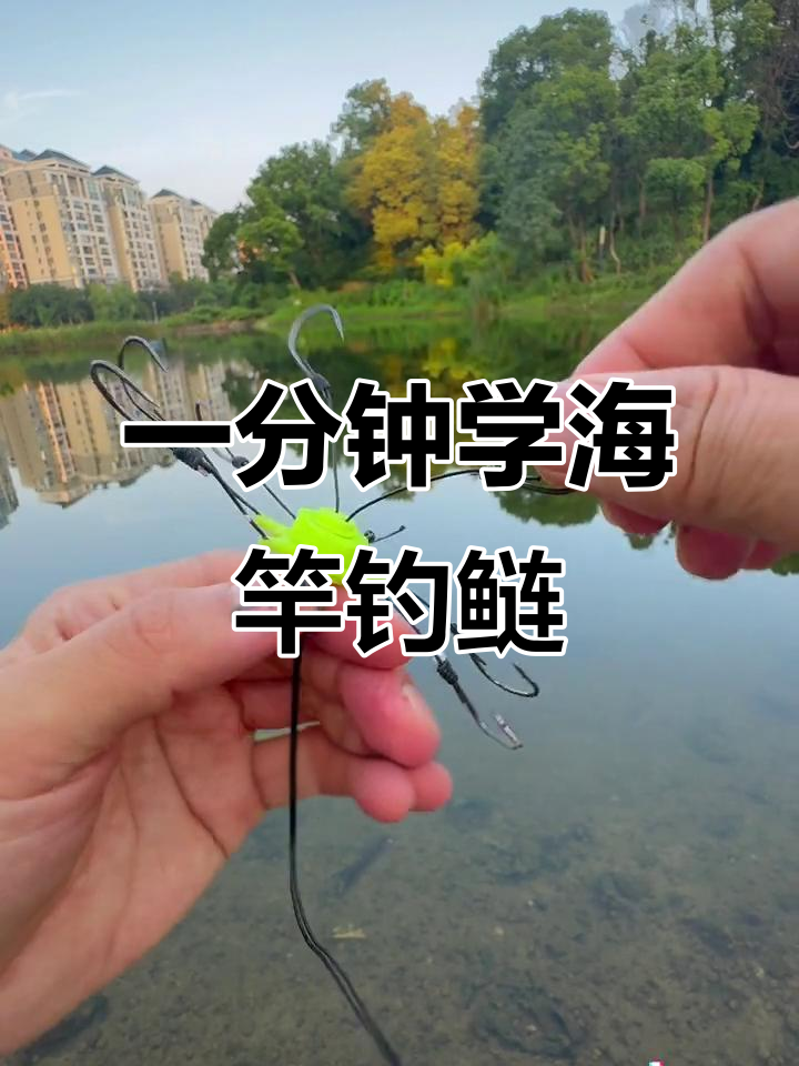 海竿钓鲢技巧：一分钟学会线组安装与钩饵搭配