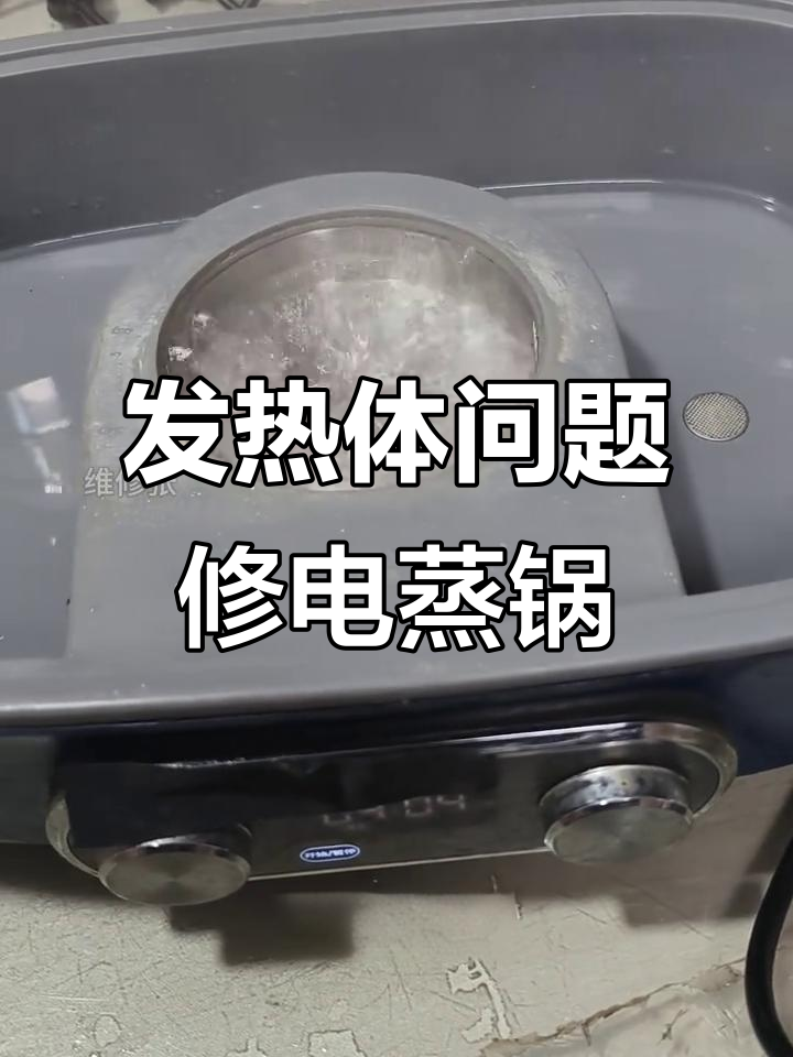 电蒸锅不加热?发热体故障轻松修复