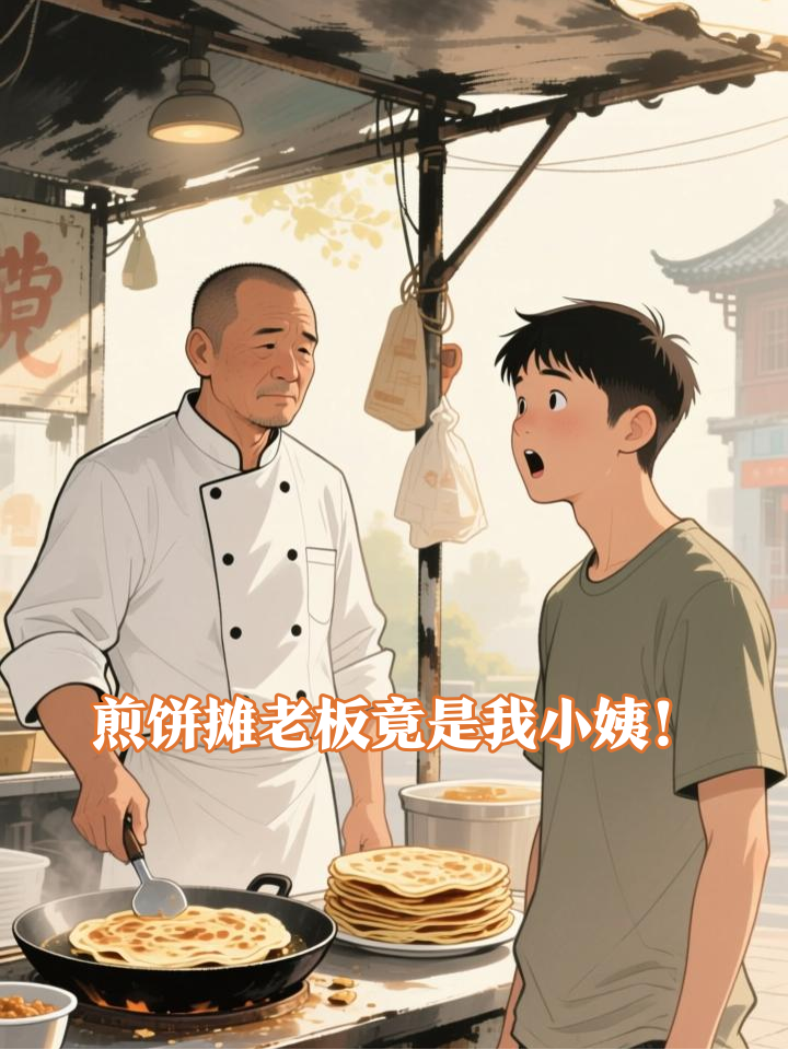 天天光顾的煎饼摊老板相亲对象竟是我小姨！