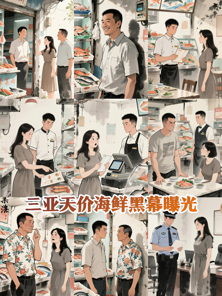 1868元四道海鲜还调包!三亚游客被司机诱导消费,皮皮虾被换泰虾