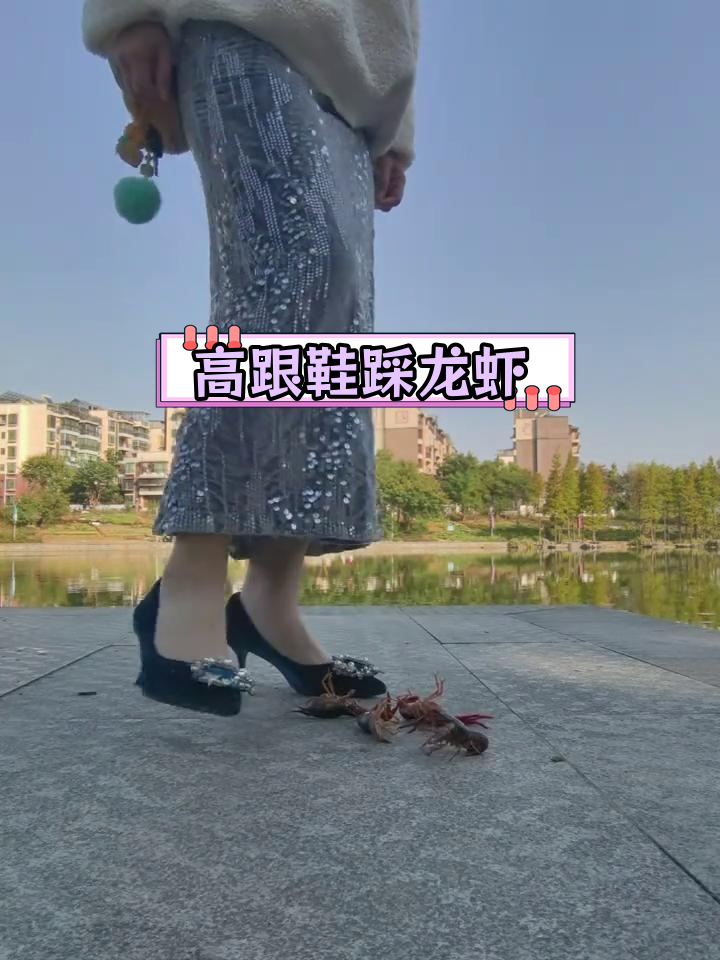 高跟鞋与小龙虾的奇妙互动