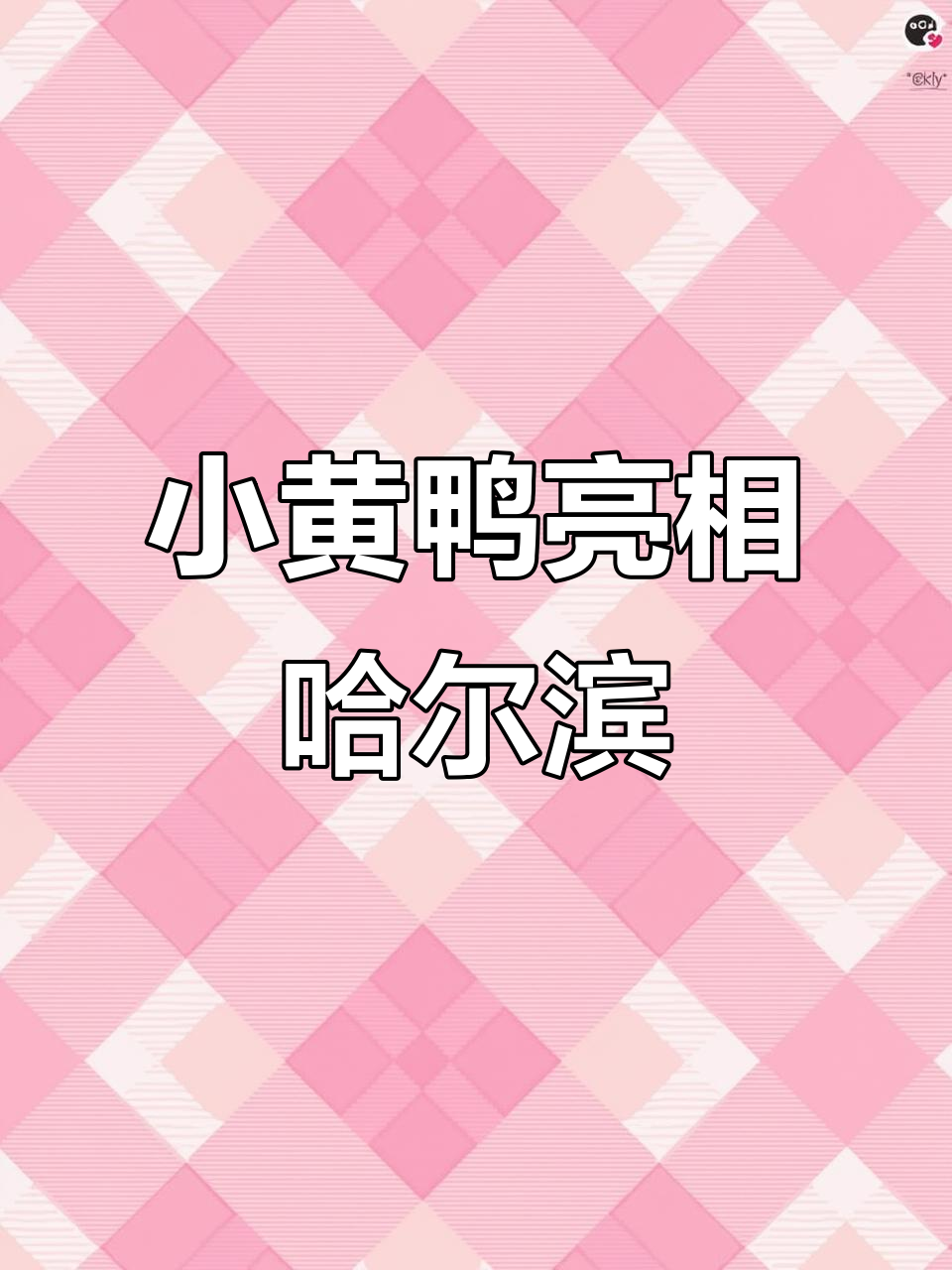 12月，小黄鸭现身哈尔滨龙塔餐厅，360度透明玻璃超萌
