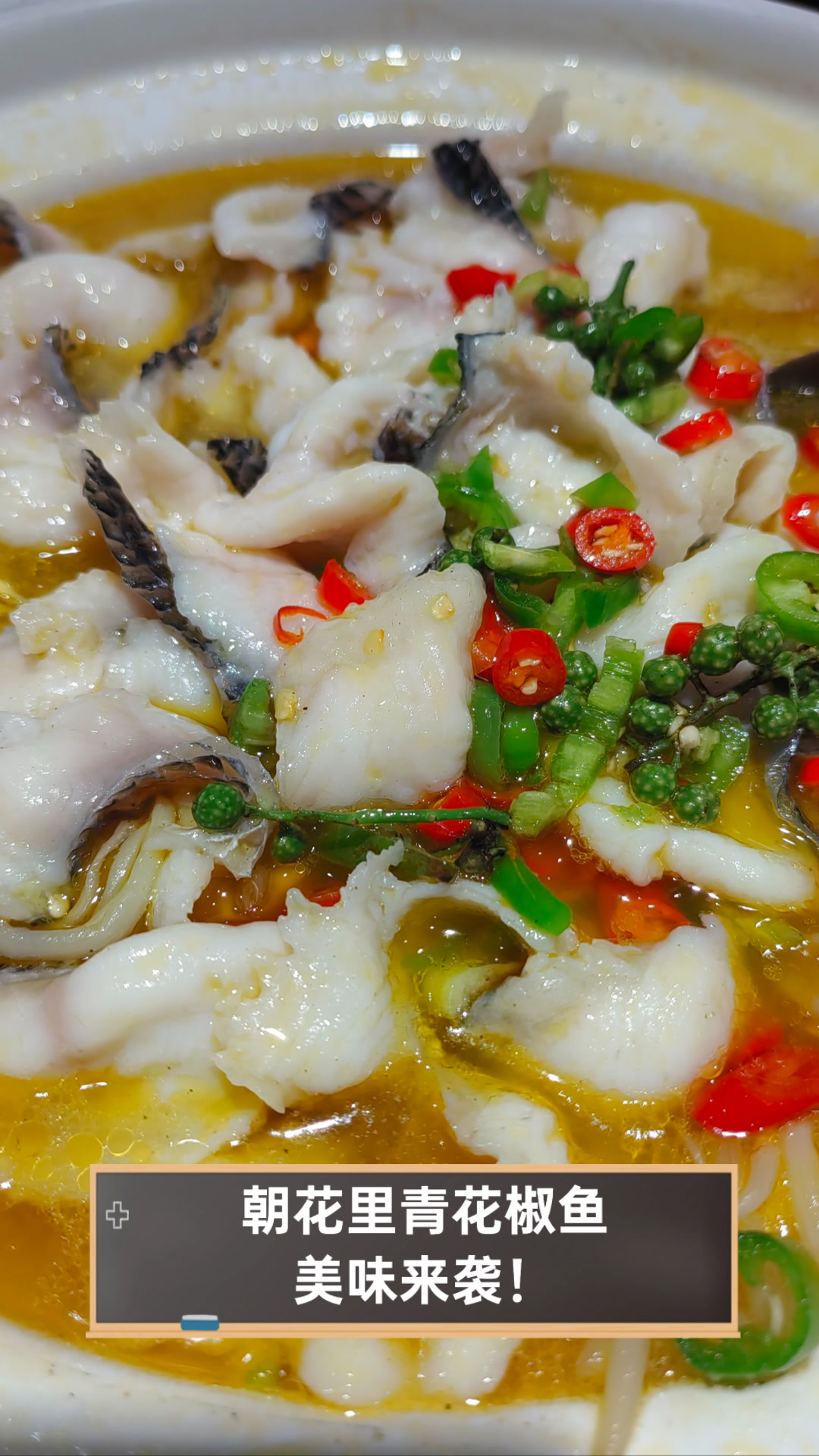 朝花里青花椒鱼美味来袭!