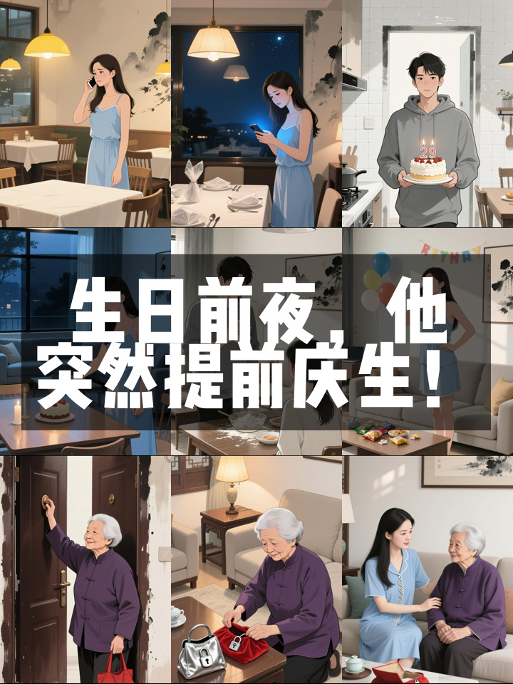 生日前夜男友突然提前庆生,真相竟是百年传统!