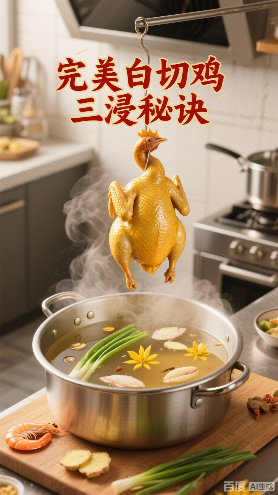 3D呈现白切鸡的完美做法