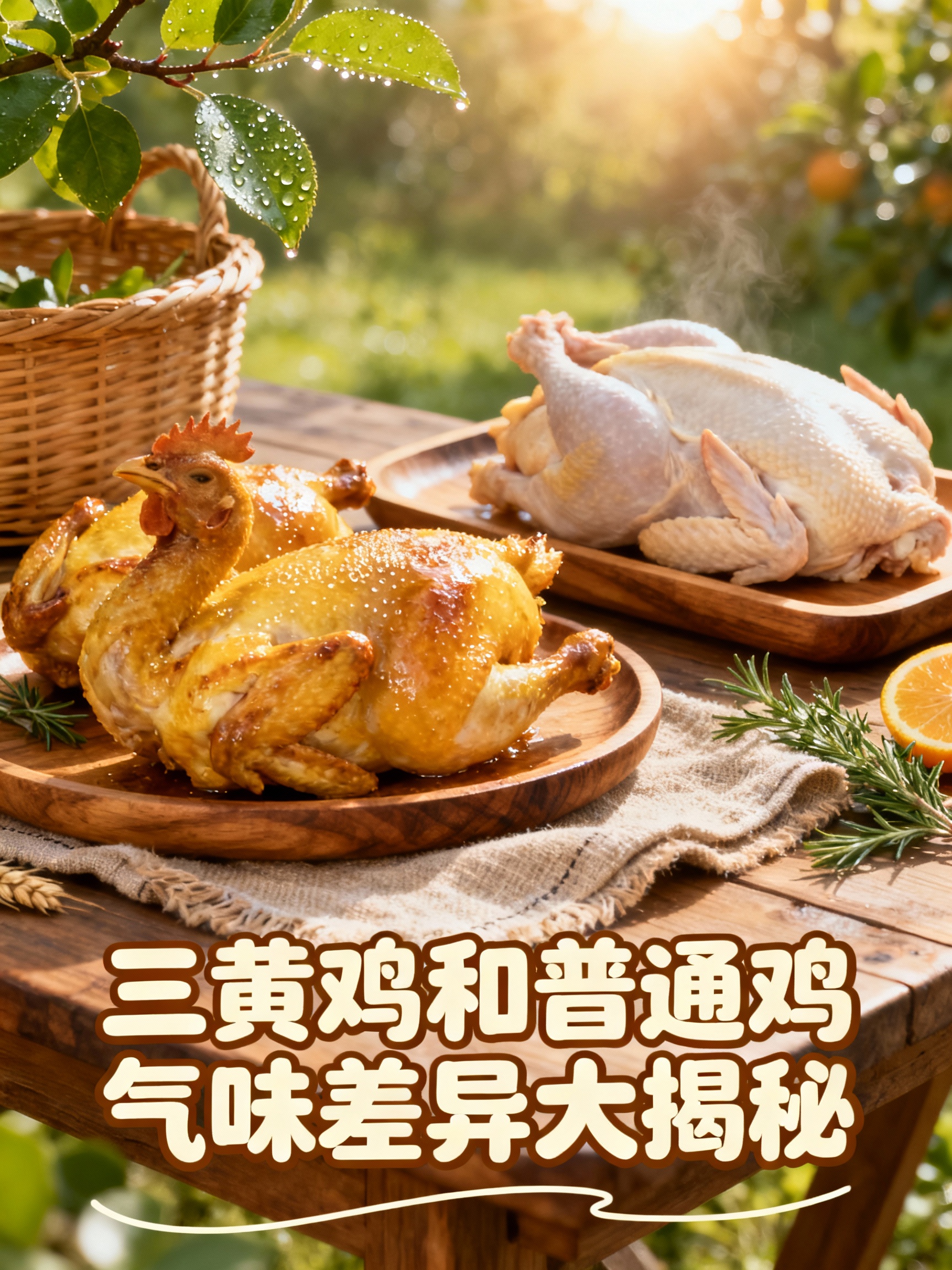 三黄鸡和普通鸡气味差异大揭秘