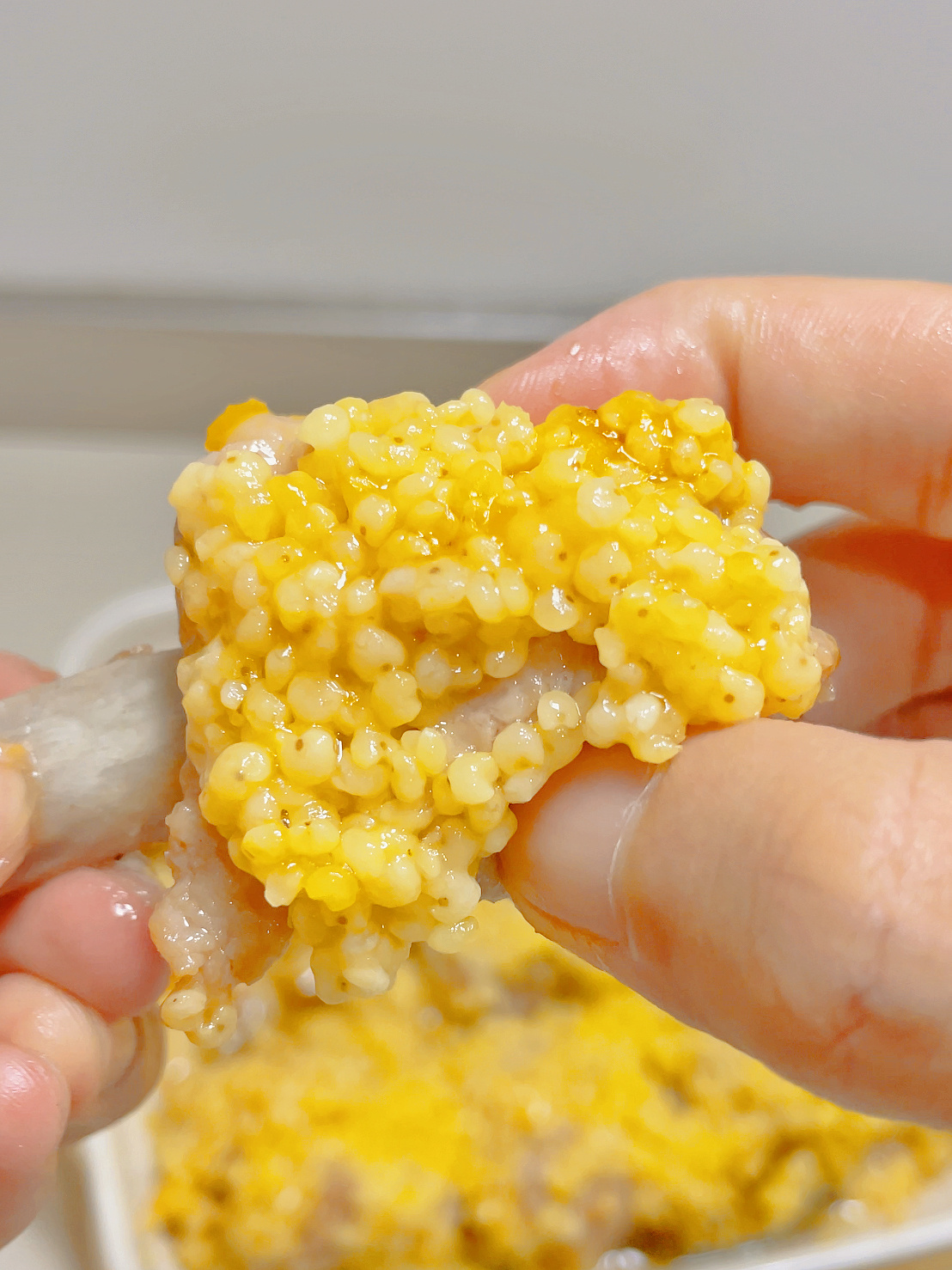 〈小米蒸排骨〉有幸在亲戚家吃过一次太绝了