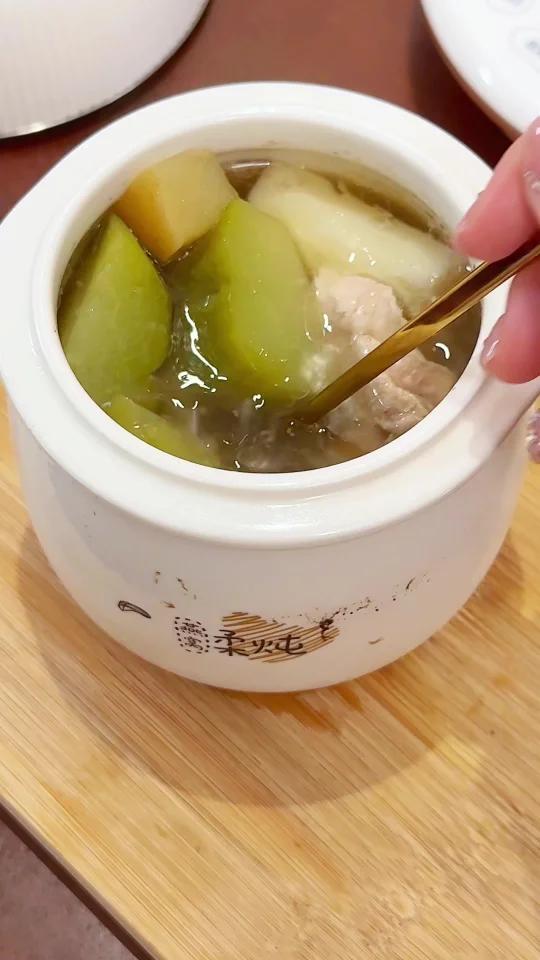 春天要喝的佛手瓜苹果山药汤真的祛湿好喝