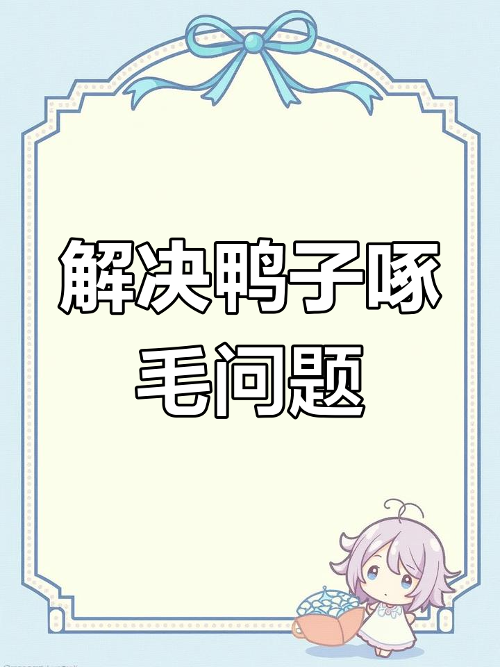 鸭子啄毛原因及解决方法,营养与密度控制关键