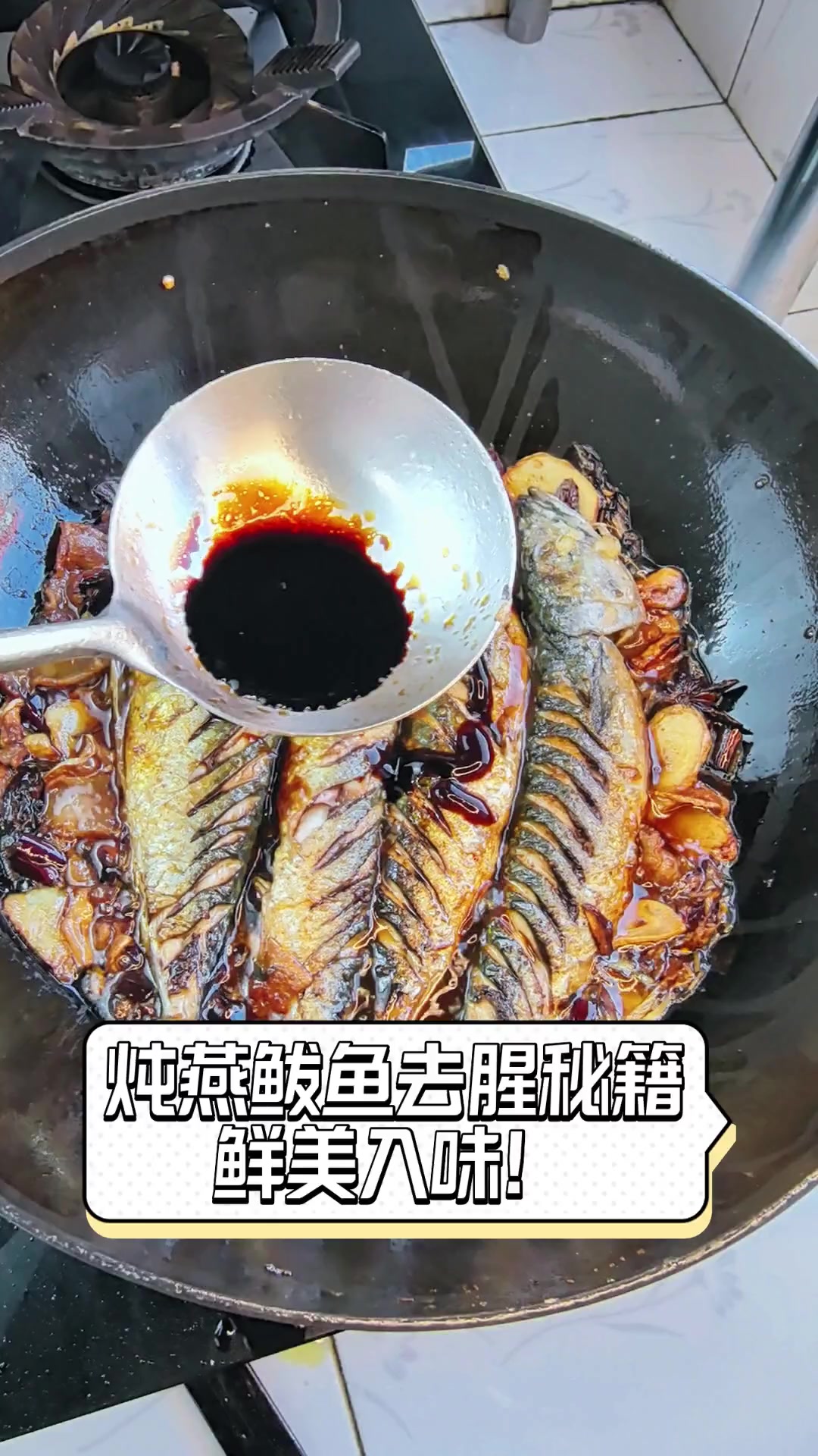 炖燕鲅鱼去腥秘籍,鲜美入味!