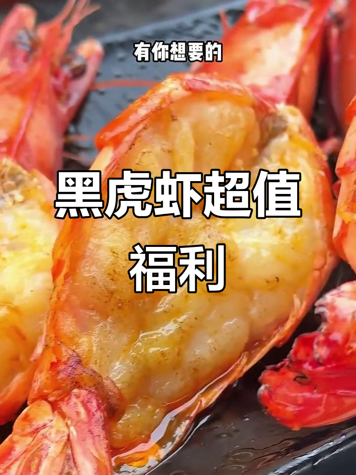 黑虎虾价格太实惠,粉丝来信求优惠