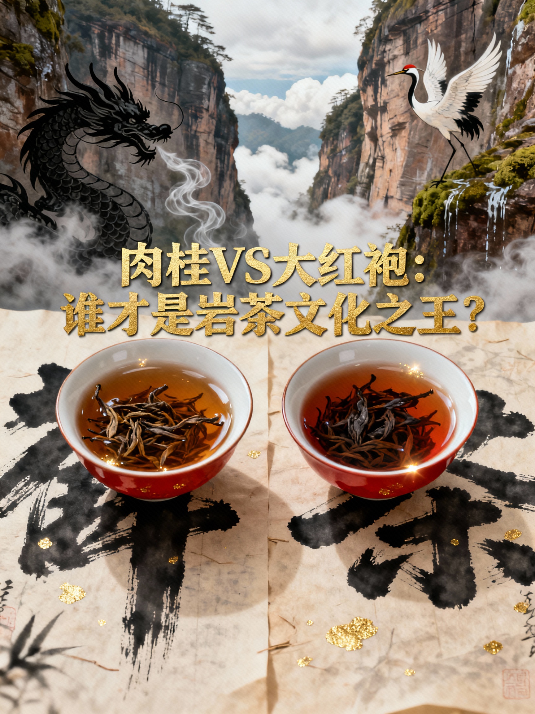 肉桂VS大红袍：谁才是岩茶文化之王？
