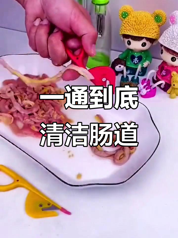 轻松清理鸡肠鸭鹅肠,一通到底的神奇工具
