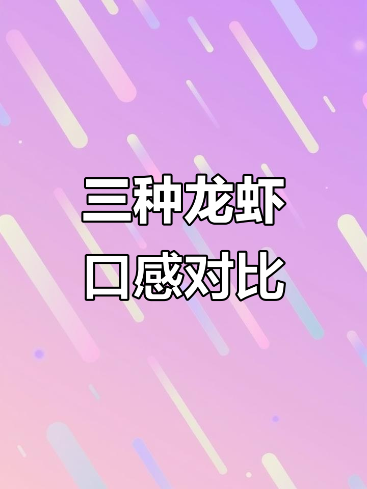 黄金波龙、蓝龙虾与波士顿龙虾大揭秘,哪种最美味?