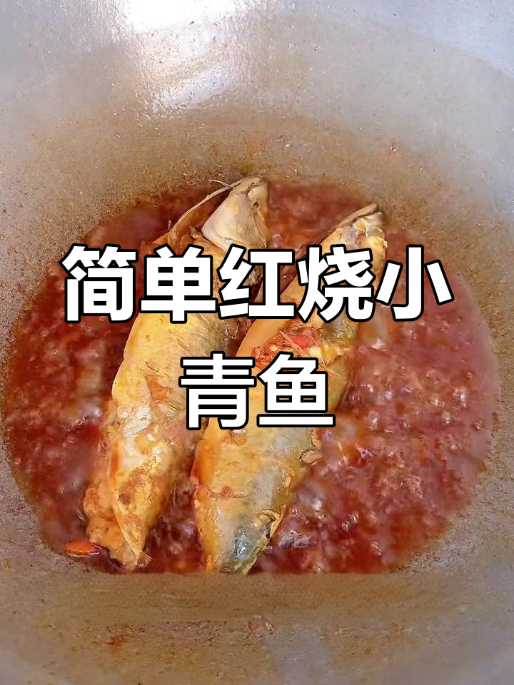 红烧小青鱼的家常做法