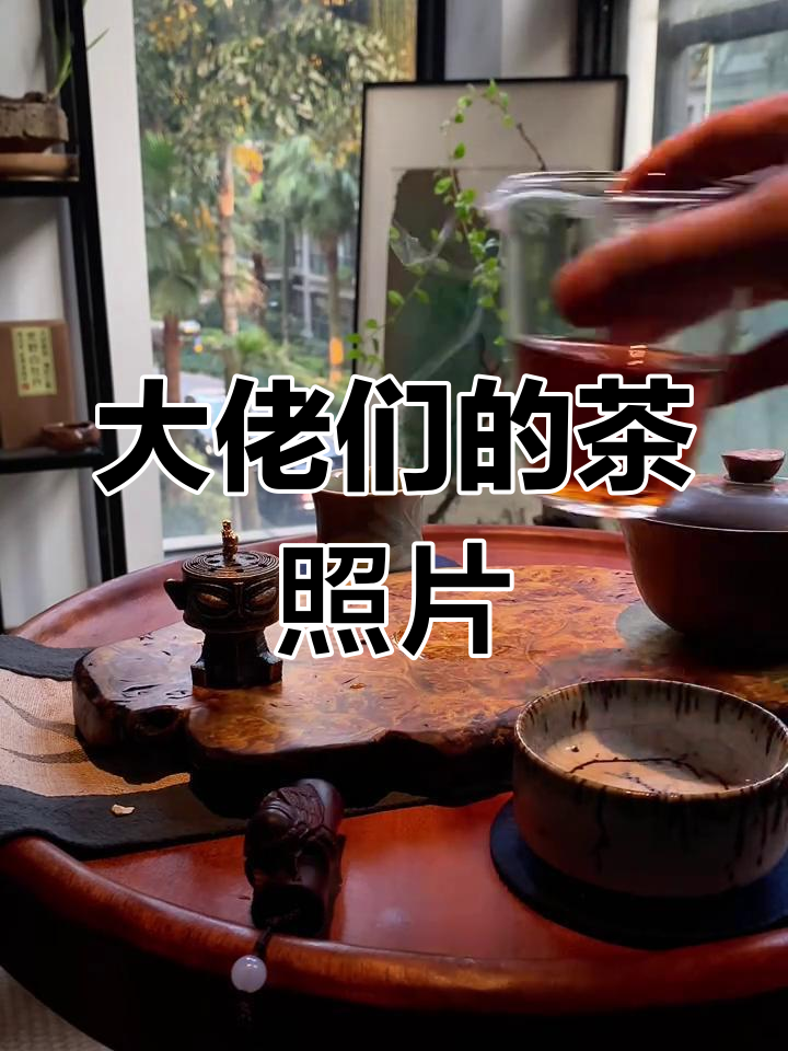 茶室阳台放松时光,大佬们晒出喝茶照