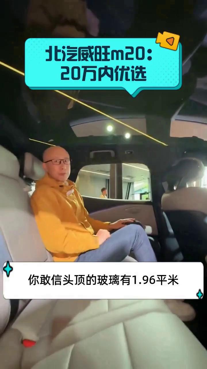 北汽威旺m20:20万内优选