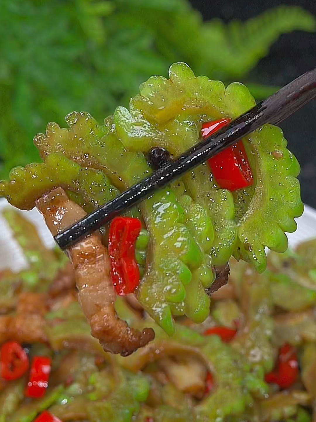 小炒苦瓜的家常做法