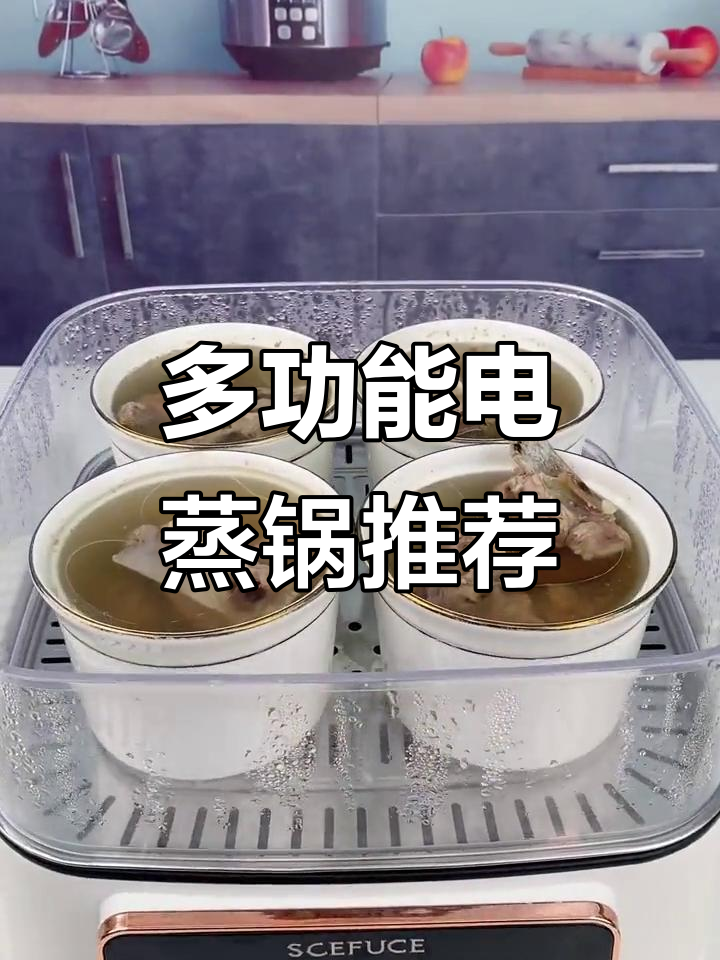 一台电蒸锅搞定全家饭菜,24小时预约保温功能超实用