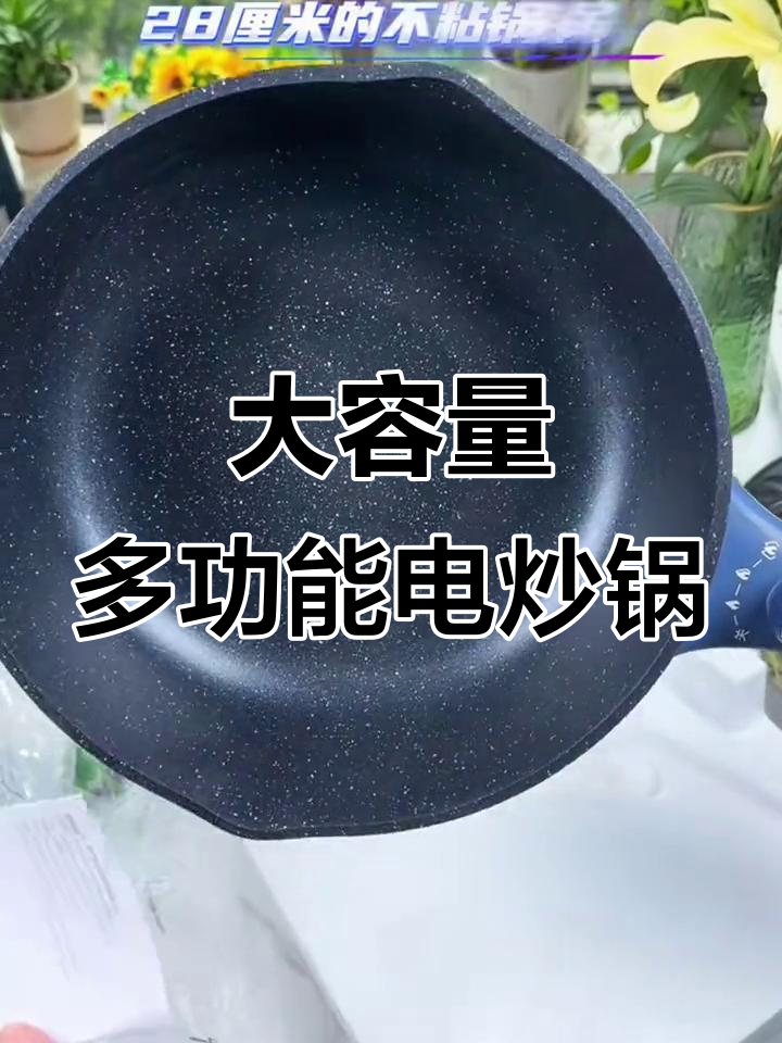 苏泊尔大容量多功能电炒锅,蒸煮炒煎一应俱全