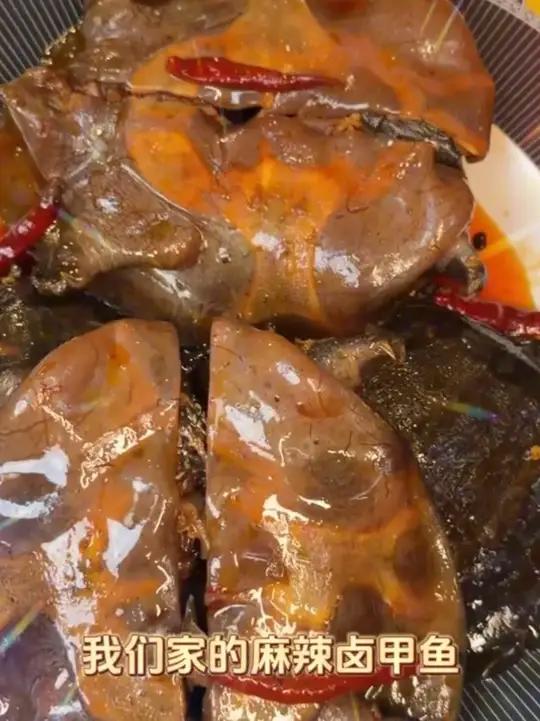 相当懂事的甲鱼 麻辣甲鱼麻辣小甲鱼爱吃食物的女孩子c