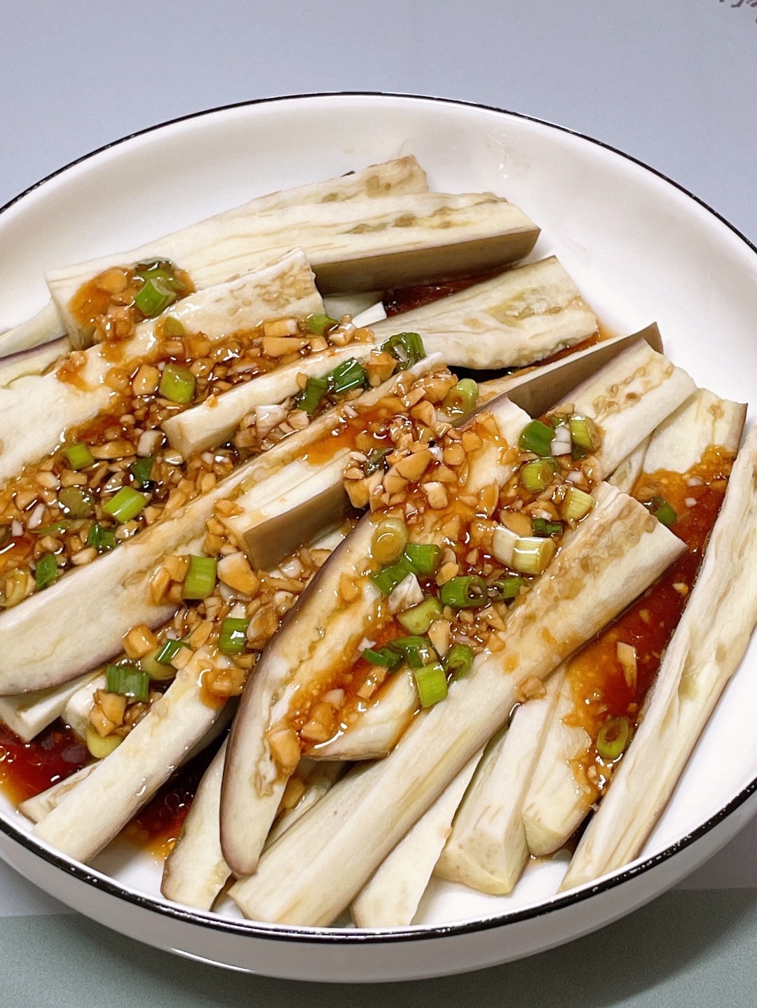 蒸菜系列美食!家庭版蒸茄子教程一定要试试