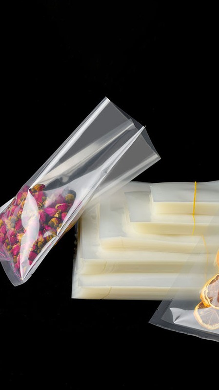 食品包装真空袋腊肠腊肉光面透明商用压缩保鲜密封尼龙袋