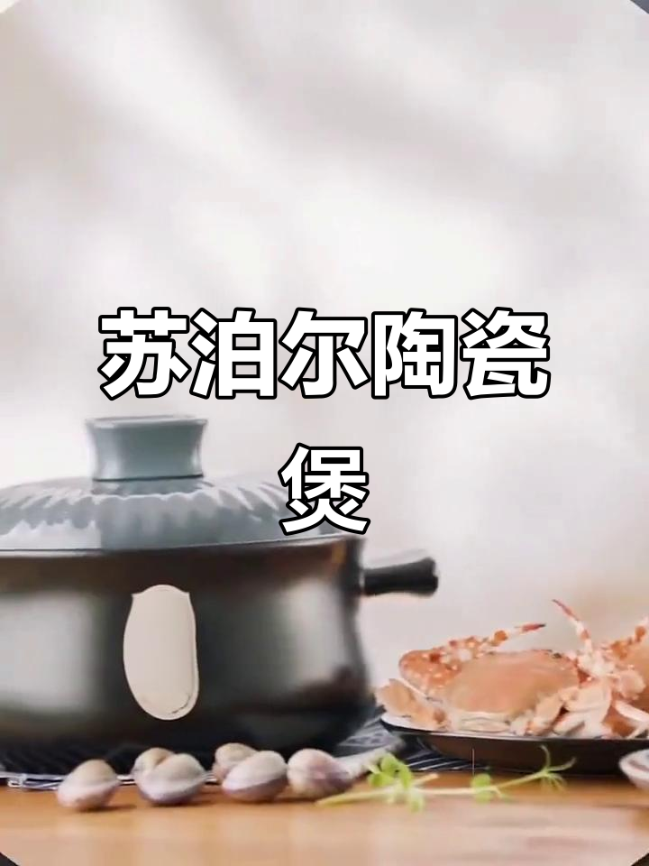 苏泊尔砂锅炖汤煲仔饭，耐热防裂，养生必备
