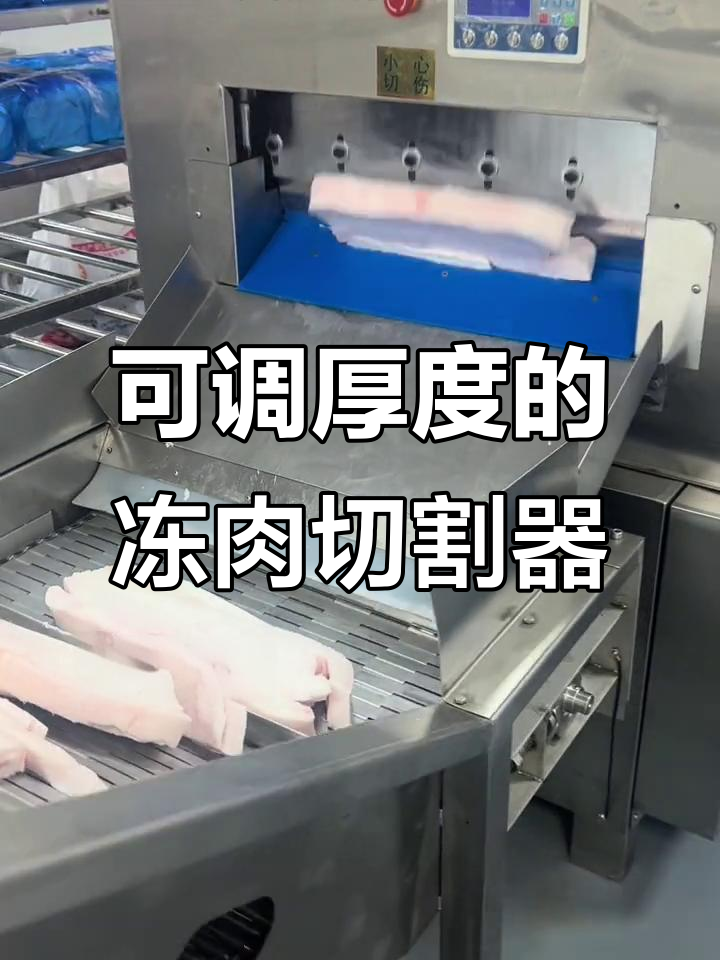 冻肉切割机,厚度可调,适合羊肉切片及卷切