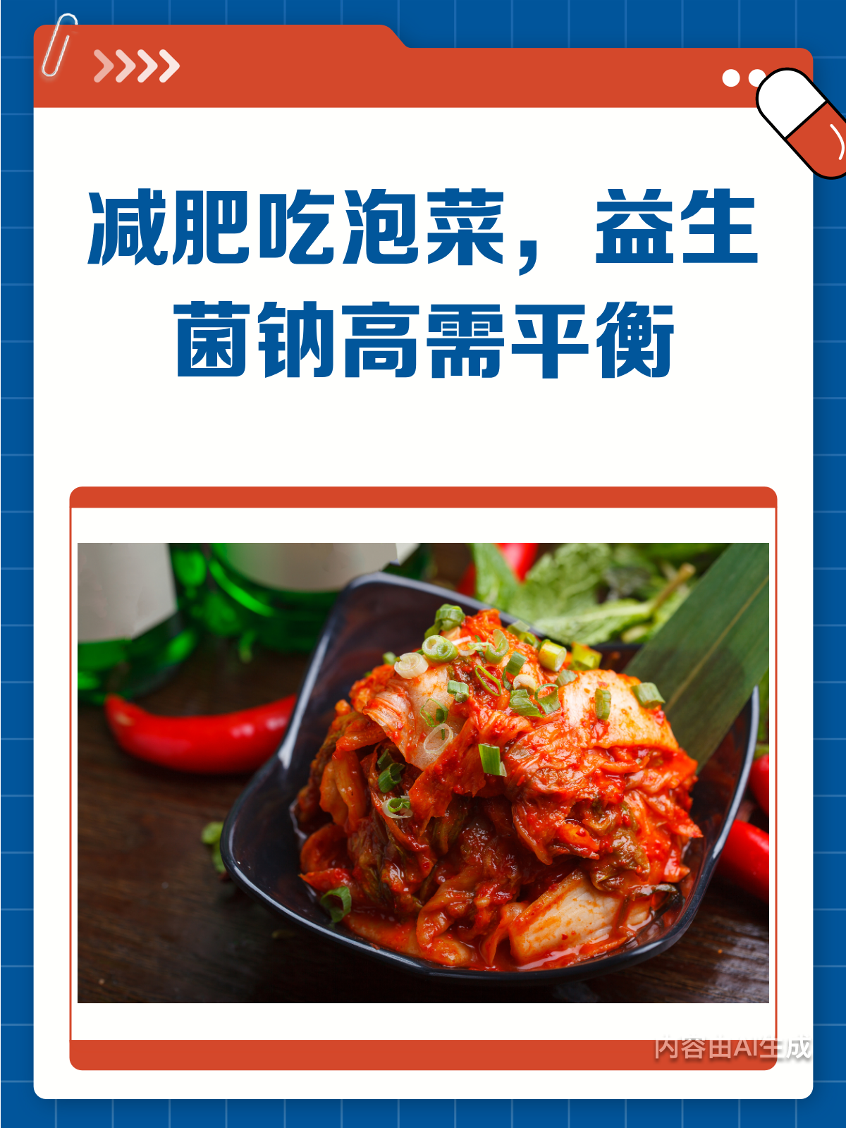 减肥新选择?泡菜里的益生菌和钠含量解析