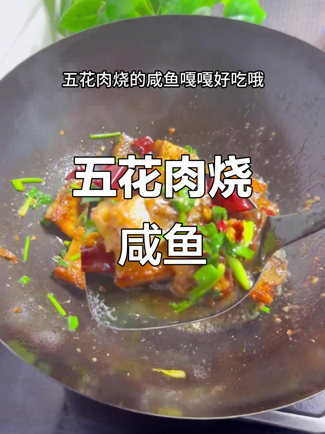 咸鱼新做法,五花肉一起烧,香气扑鼻!