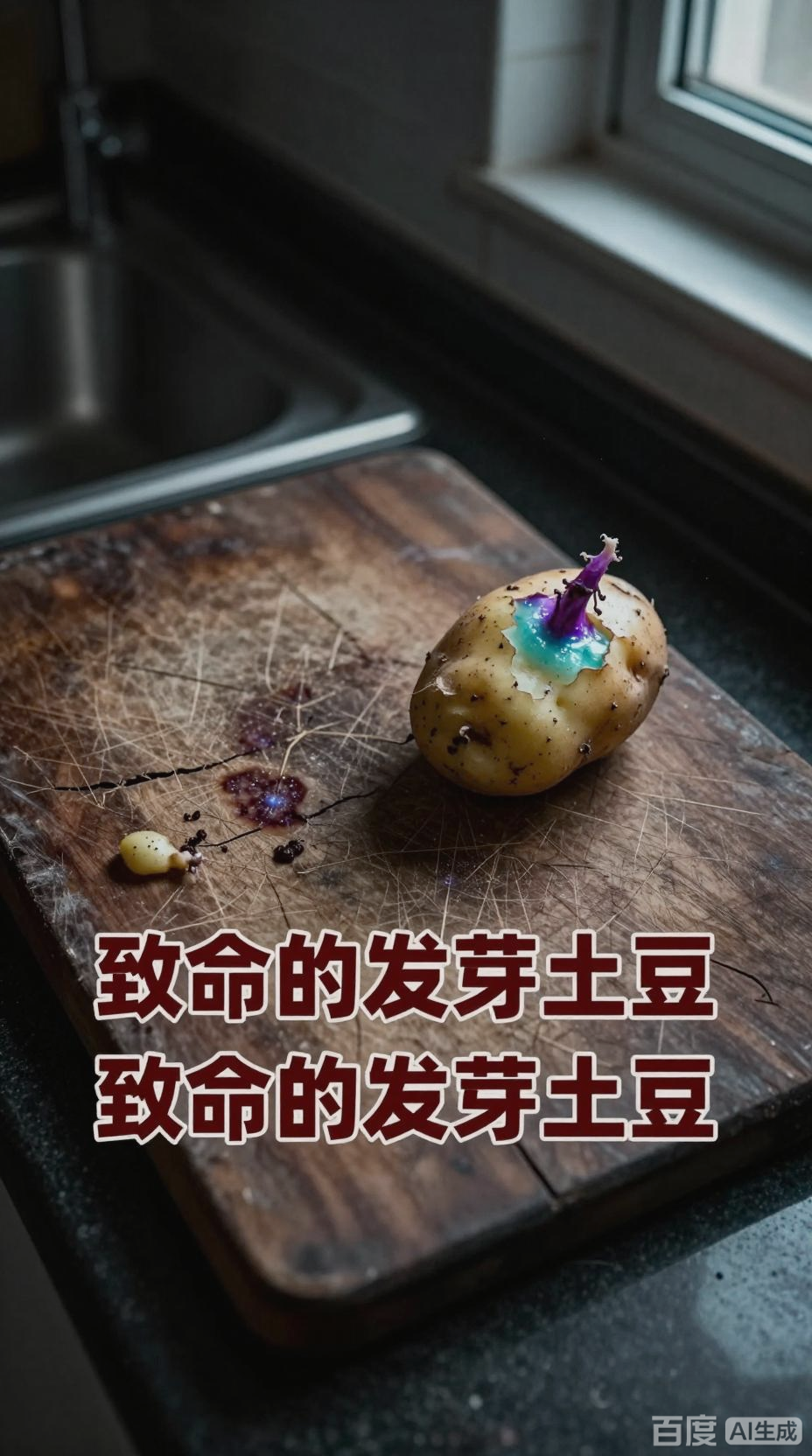 老菜板的警告:别吃发芽土豆