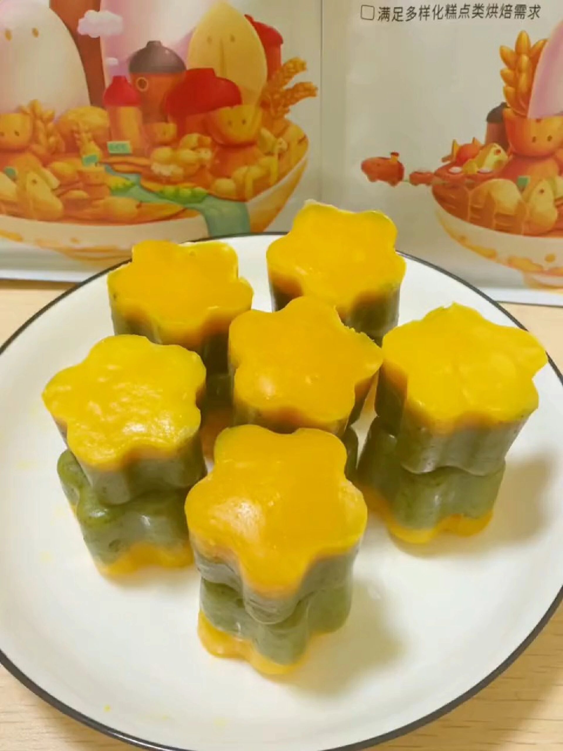给宝宝做面食蒸糕儿童用的低筋面粉营养丰富