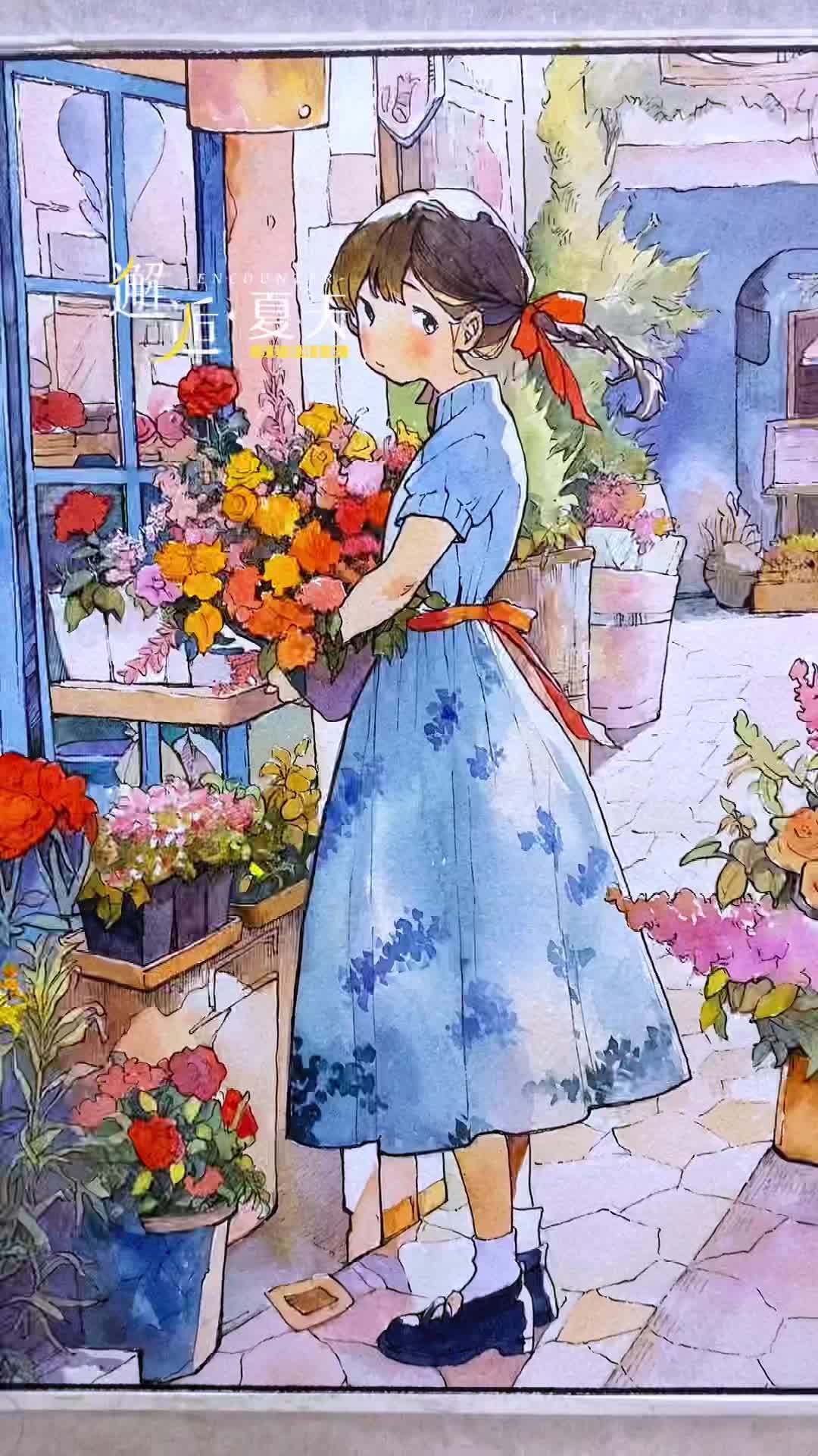 漫画课堂示范 画画 漫画 动漫 手绘视频 一起学画画