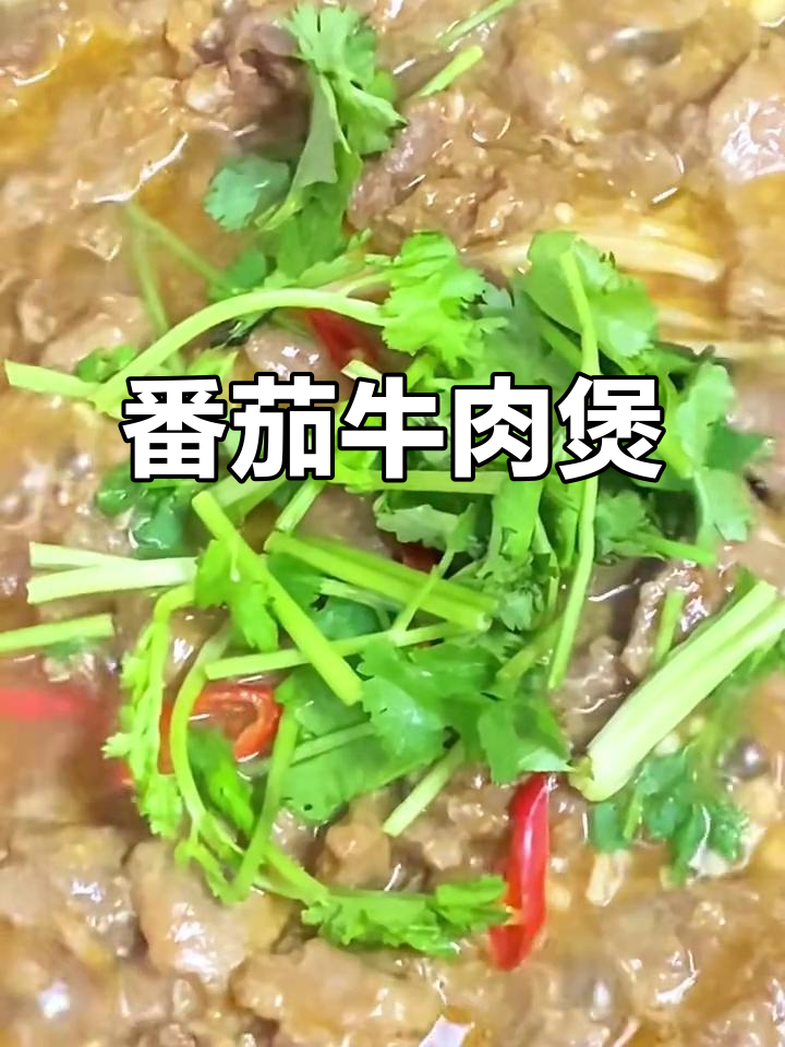 番茄金针菇牛肉煲，酸甜嫩滑超下饭