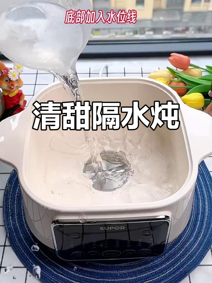 隔水炖汤,清爽不腻,老人小孩都爱喝