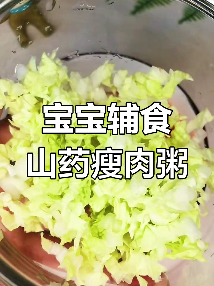 山药瘦肉小米粥,宝宝营养加分