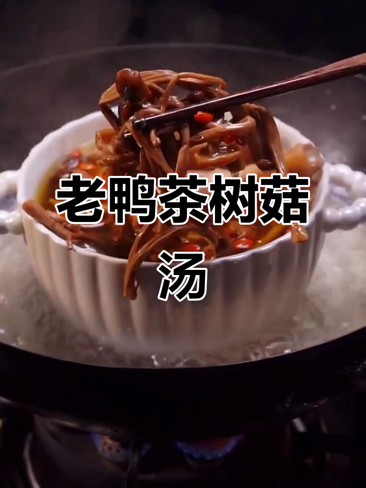 夏日必备！茶树菇老鸭汤，营养满满，哺乳期和孕期必试